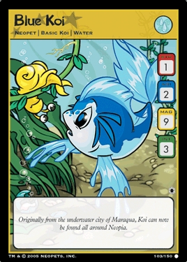 Blue Koi
